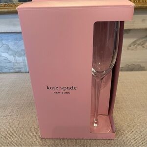 Gorgeous Kate Spade New York Larabee Dot Champagne Flutes (set of 4)